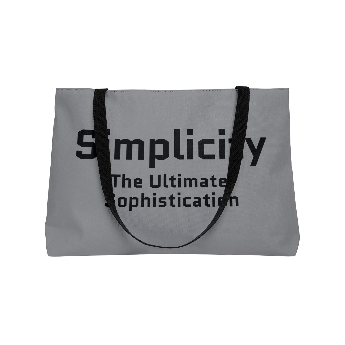 Simplicity - the Ultimate Sophistication