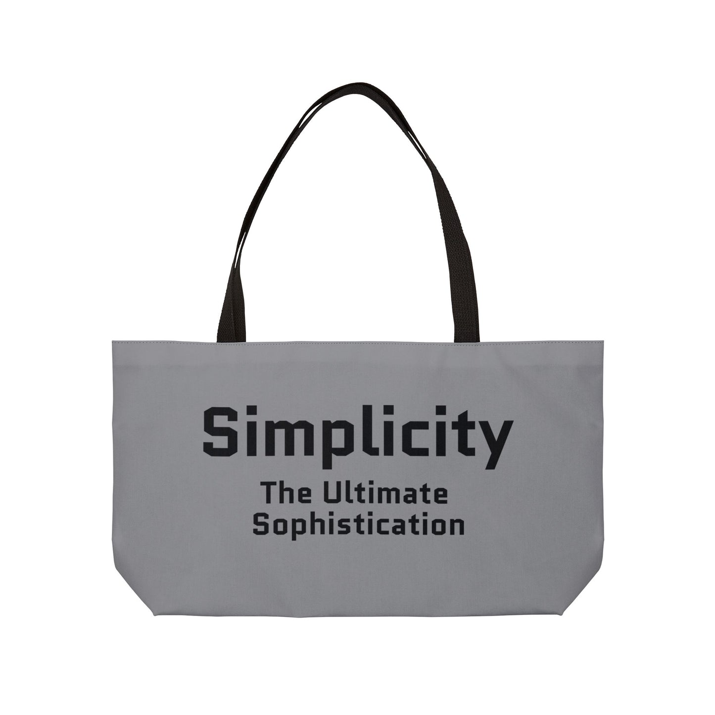Simplicity - the Ultimate Sophistication