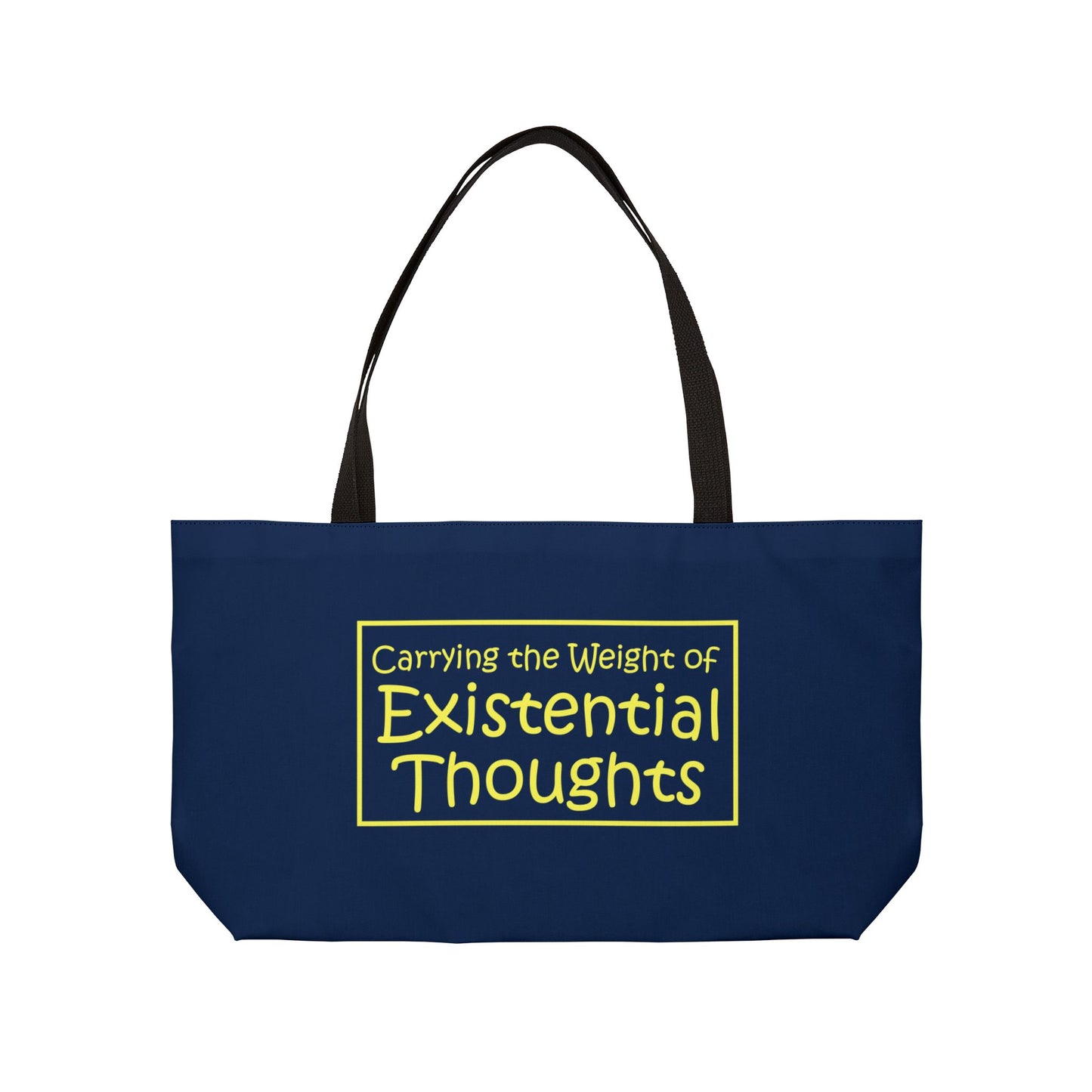 Carrying The Weight Of Existential Thoughts