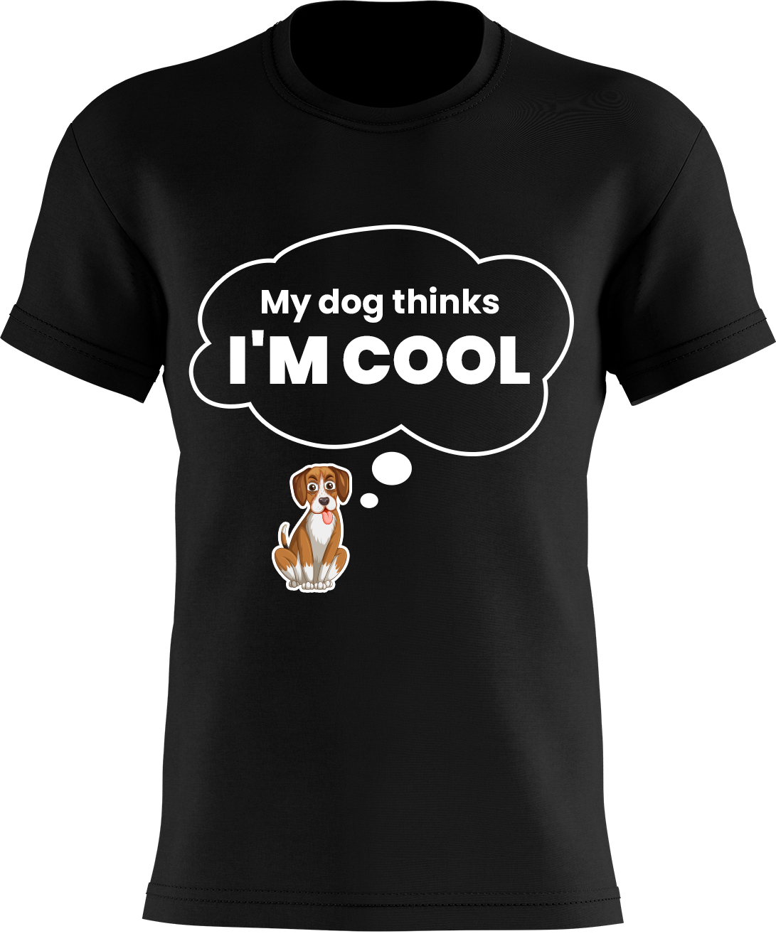 My dog thinks I'm Cool