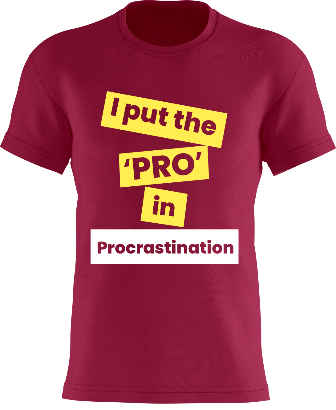 I Put The 'PRO' In Procrastination