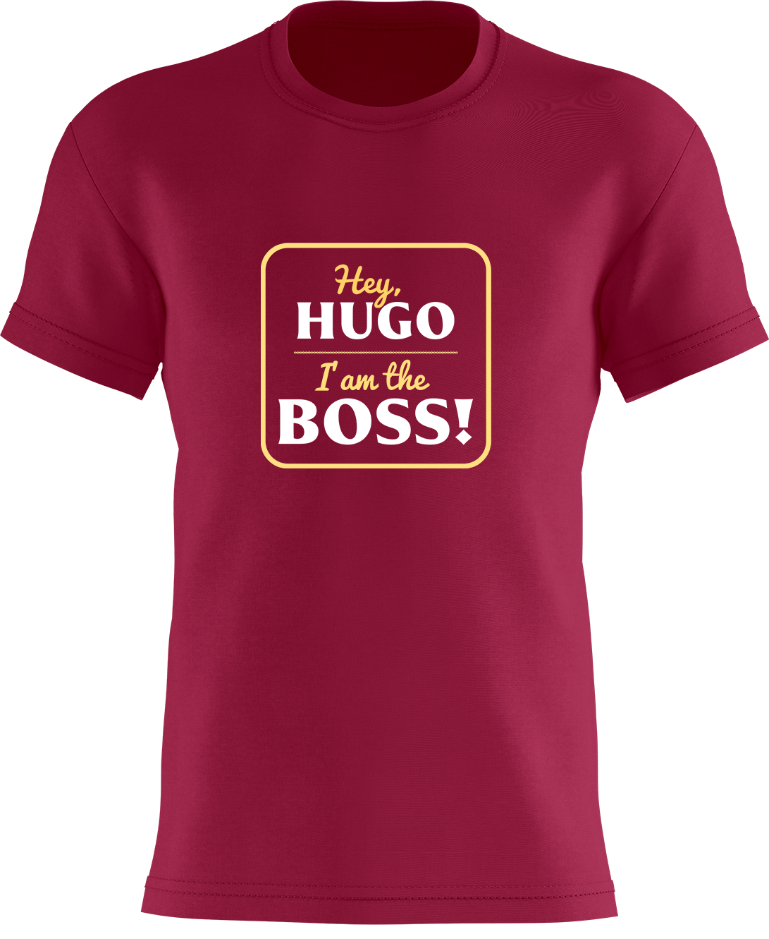 Hey, Hugo - I’m the BOSS!