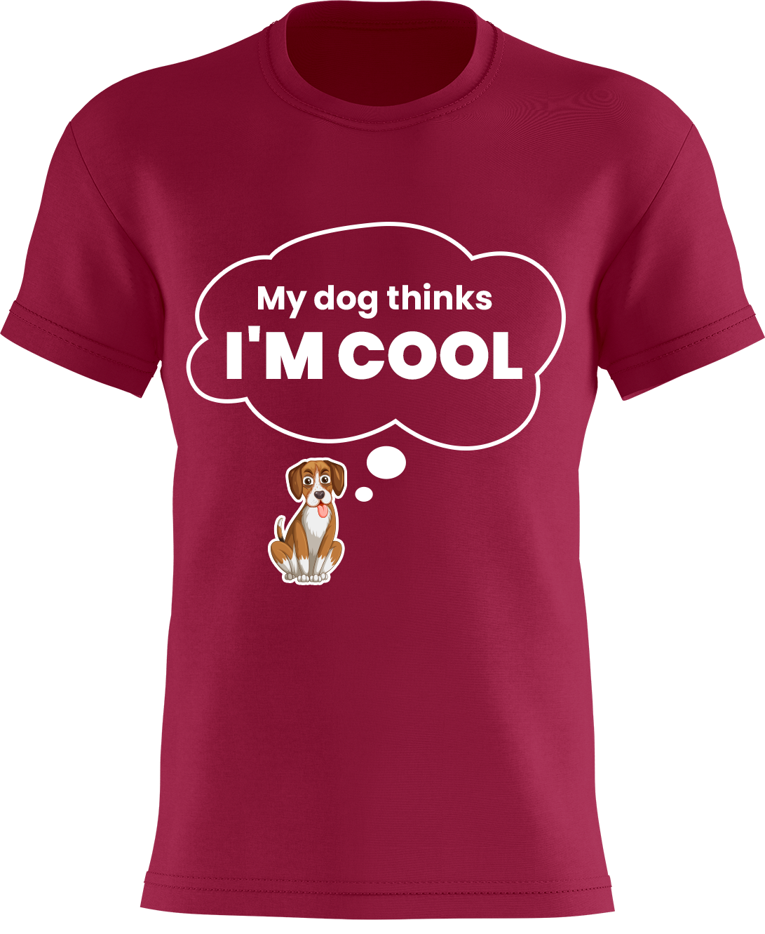 My dog thinks I'm Cool