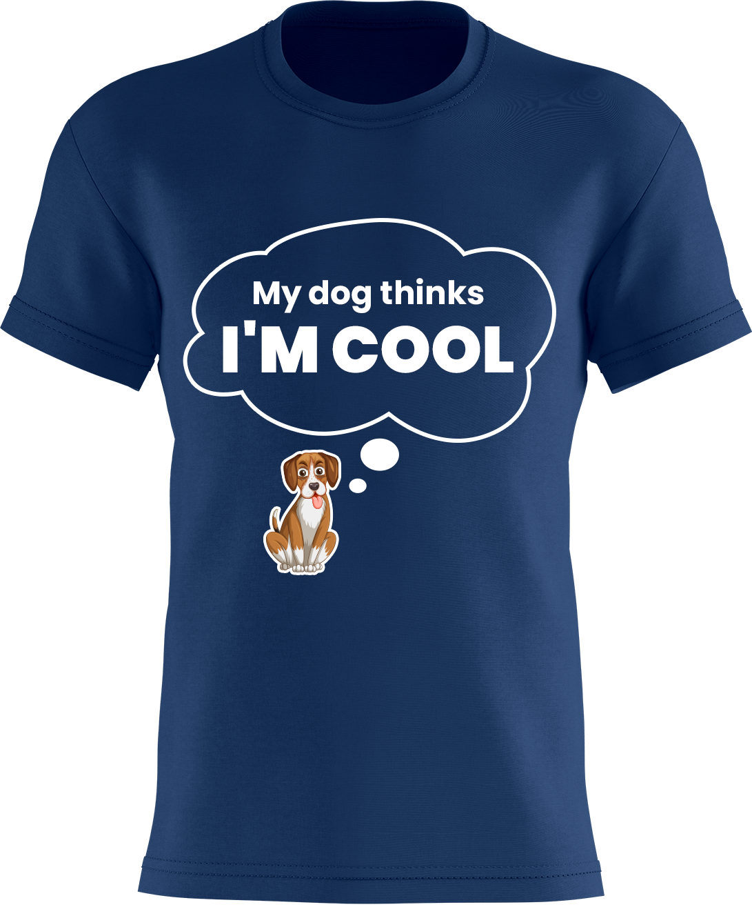 My dog thinks I'm Cool