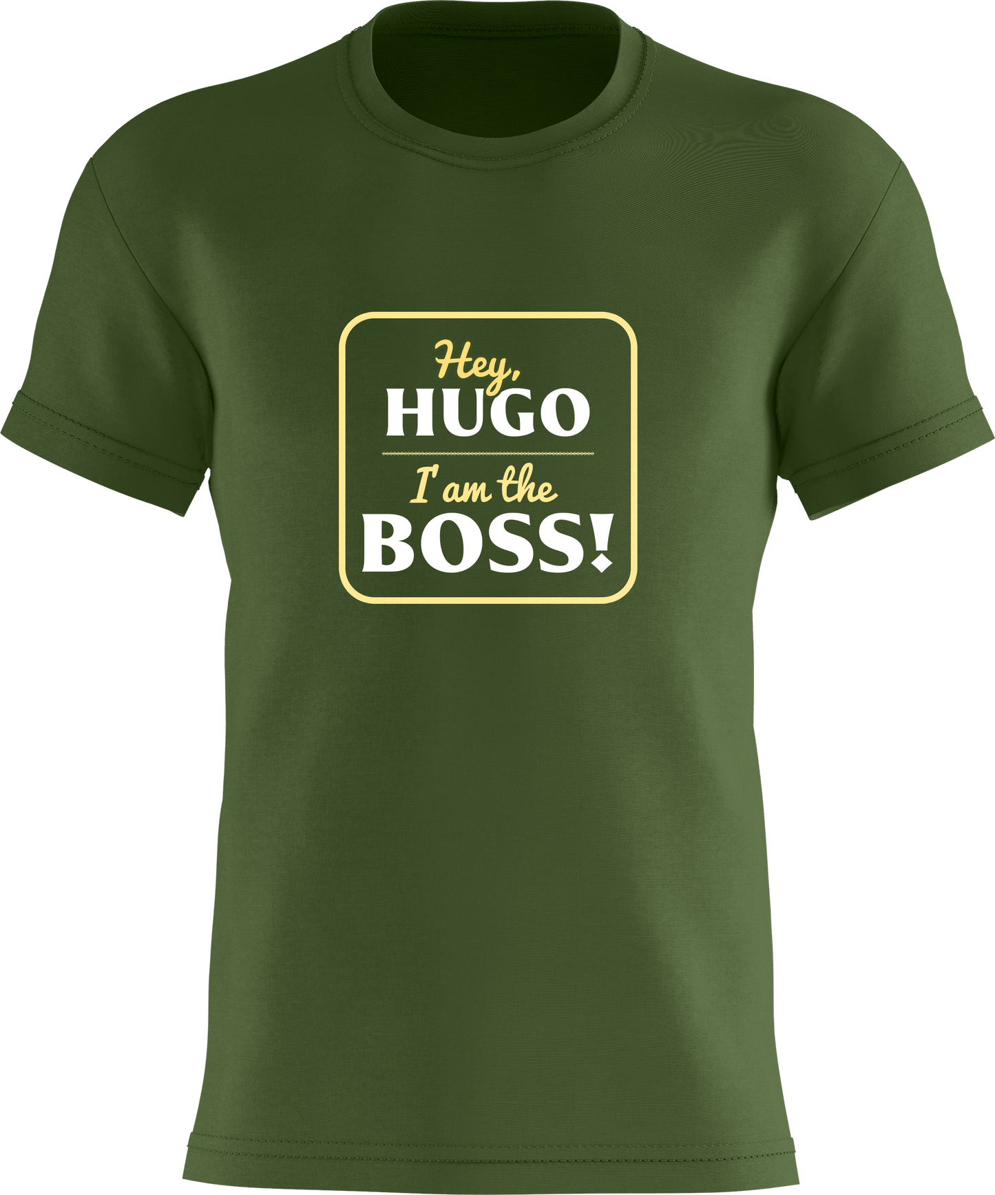 Hey, Hugo - I’m the BOSS!