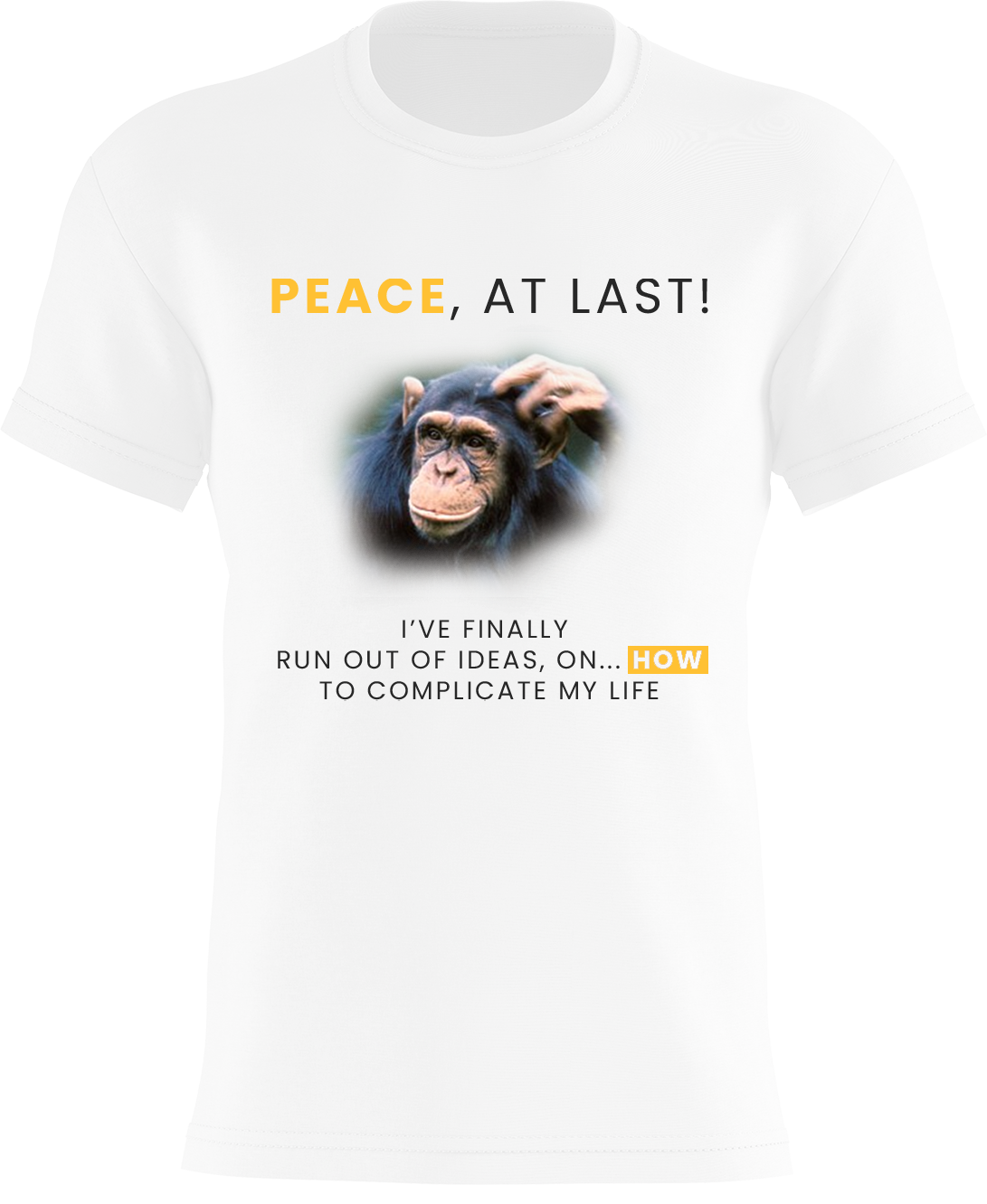 Peace, At Last! I've Finally Run Out Of Ideas, On... HOW To Complicate My Life