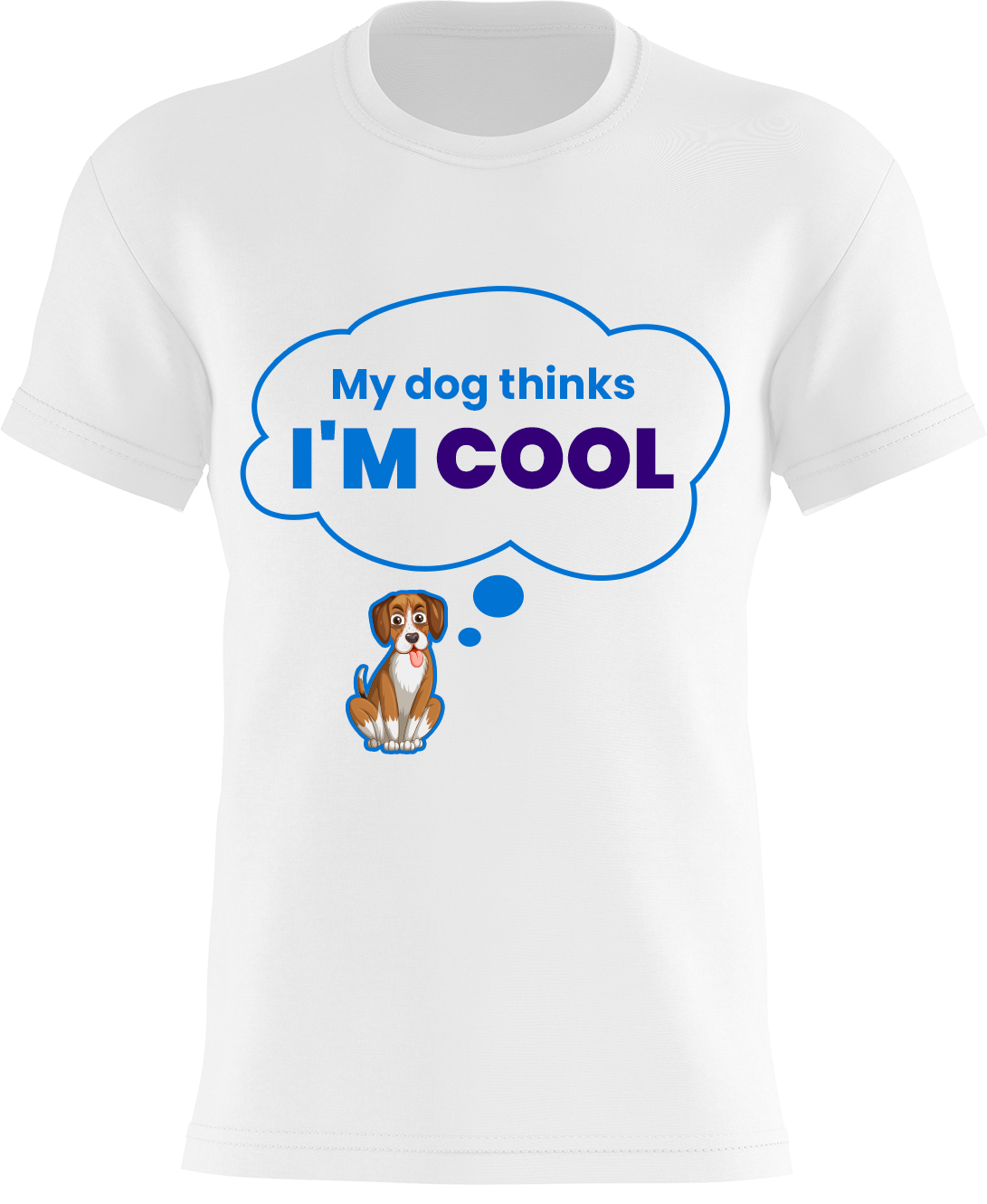 My dog thinks I'm Cool