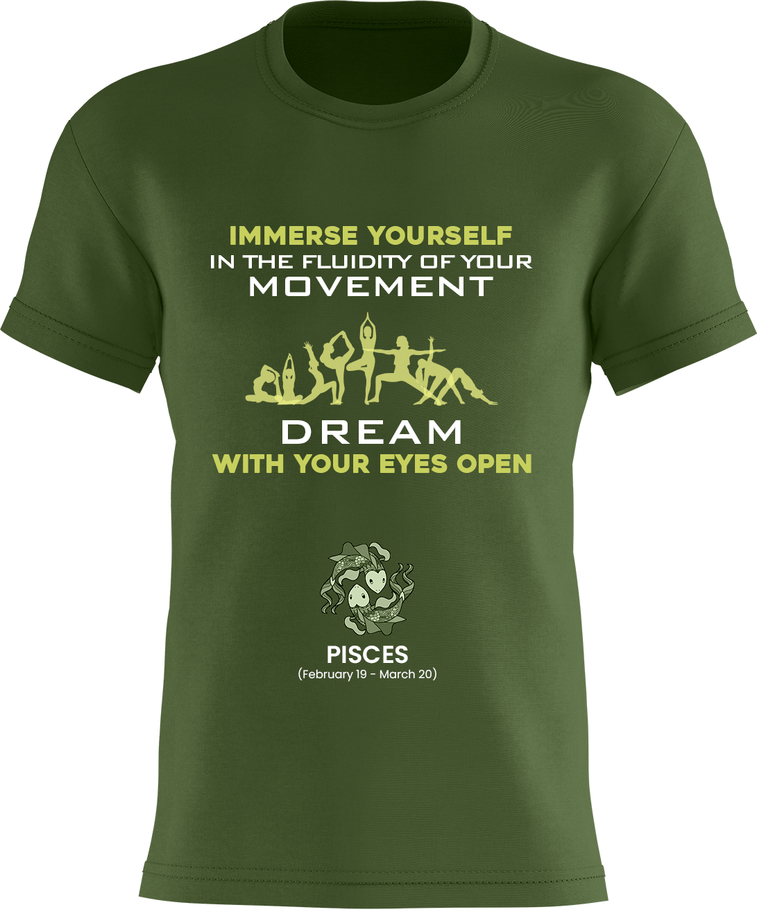 Immerse Yourself In The Fluidity Of Your Movements, Dream With Open Eyes