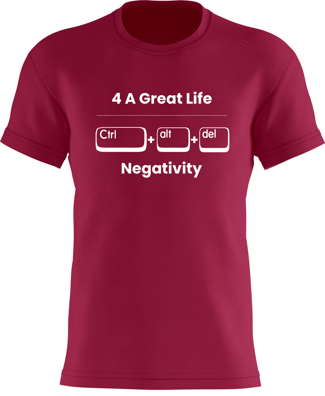 4 A Great Life Ctrl+Alt+Del Negativity