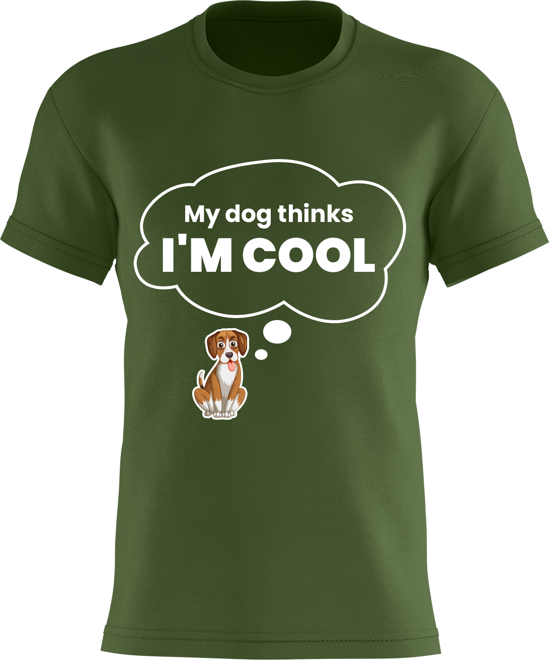 My dog thinks I'm Cool