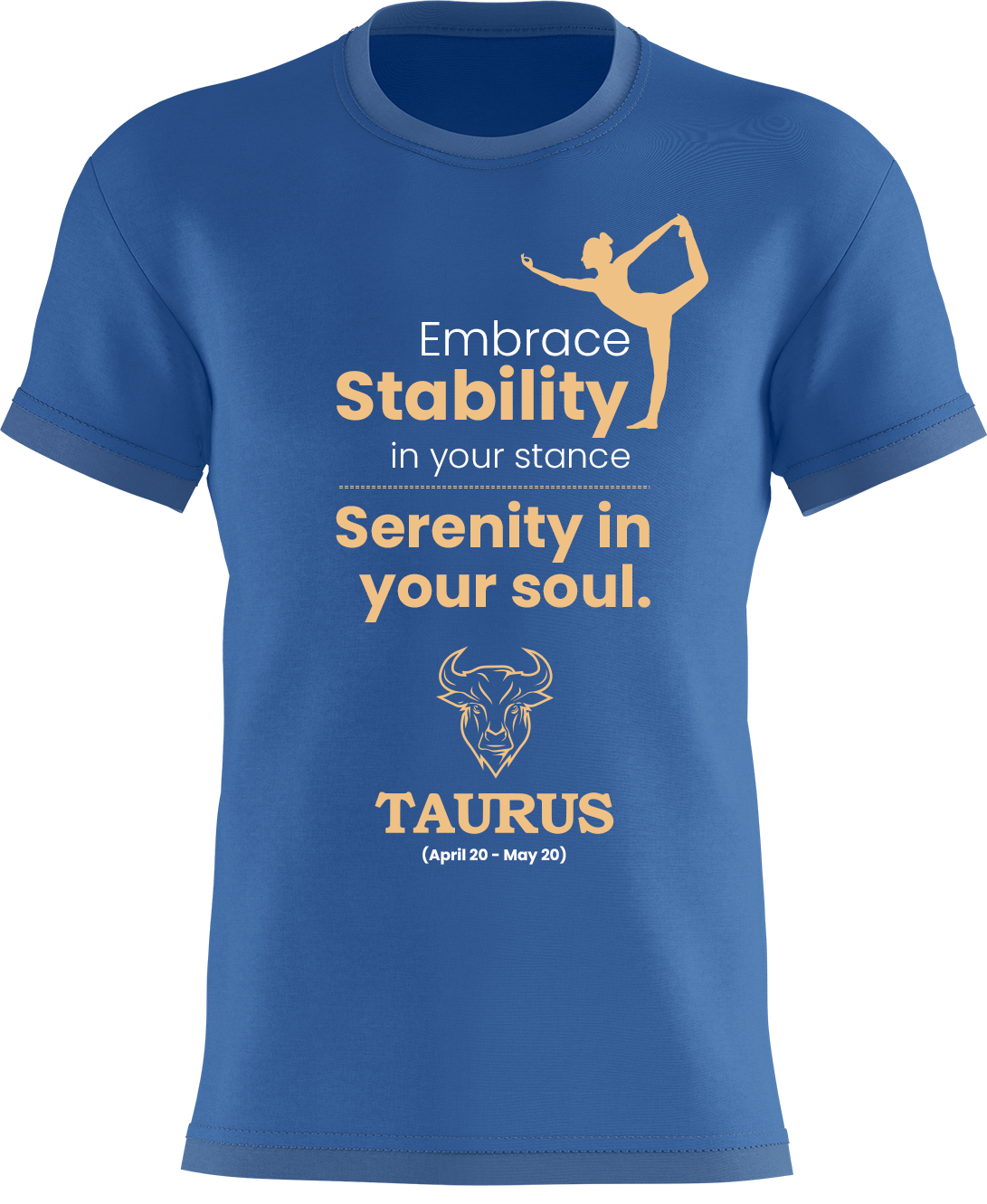 Embrace Stability in your stance serenity in your soul